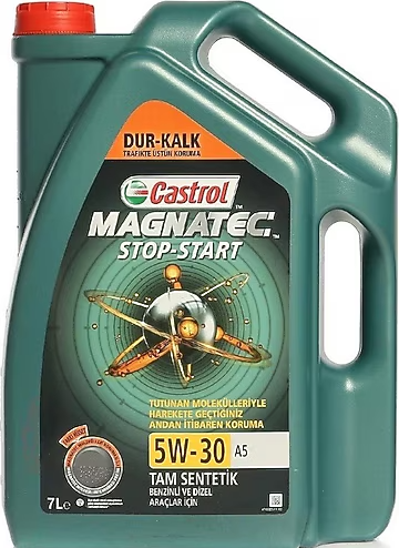 MOTOR YAGI  5W/30   7 LT MAGNETEC STAR STOP CASTROL